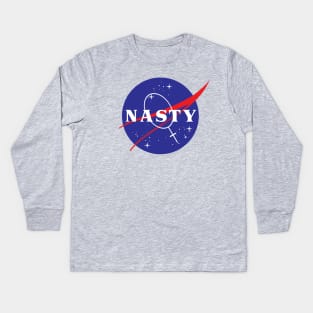 NASAty Woman Kids Long Sleeve T-Shirt